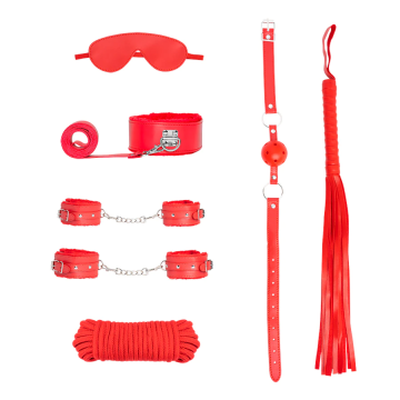 BONDAGE 7 SET RED