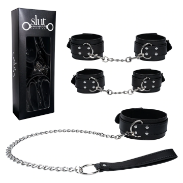 BONDAGE 3 SET BLACK
