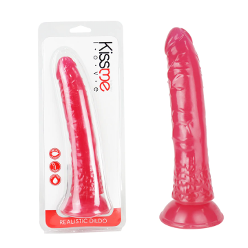 REALISTIC DILDO RED 8,26"