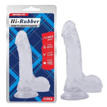 7.5 INCH DILDO CLEAR