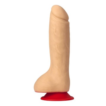 SIMON FLESH RED DILDO