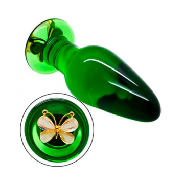 Plug Anal de Vidrio Butterfly