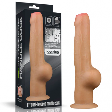 Dildo Realista 11'' Dual...