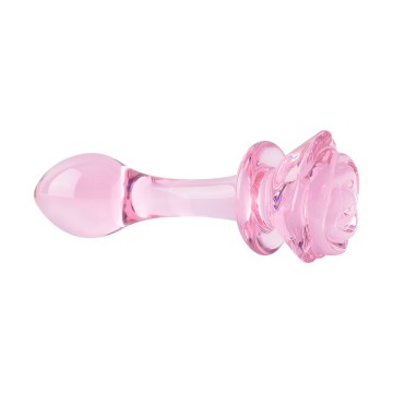 Dildo De Vidrio Rosa Pink