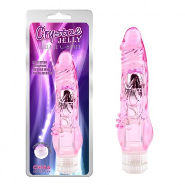 VIBRADOR CRYSTAL JELLY G-SPOT