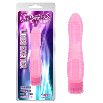 VIBRADOR CRYSTAL JELLY LINES