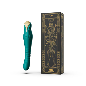 VIBRADOR KING TURQUOISE GREEN