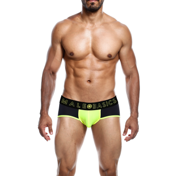 M+B NEON BRIEF YELLOW