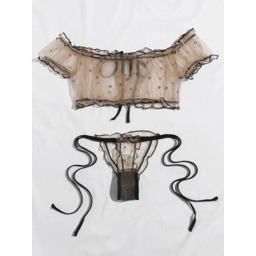 Conjunto transparencia Café