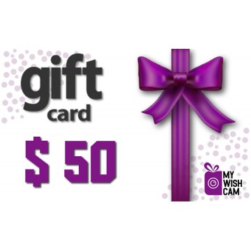 Send a Gift Card $50 USD...